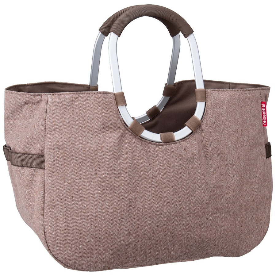 Reisenthel Einkaufstasche loopshopper L Herringbone Mokka Nude Damen