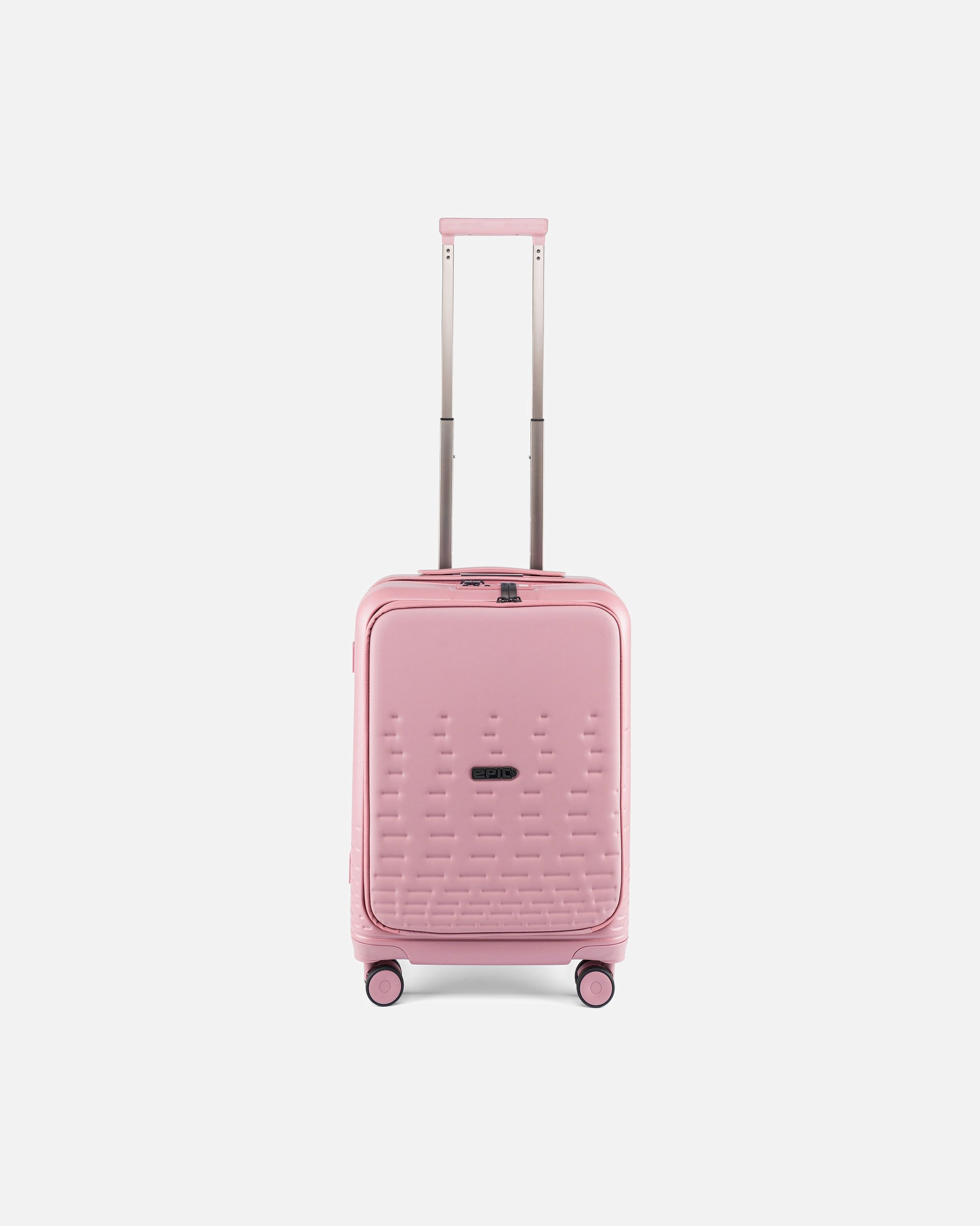 Handgepäckkoffer für Männlich Epic Spin 4 Rollen Kabinentrolley 55 cm Laptopfach sweetpink