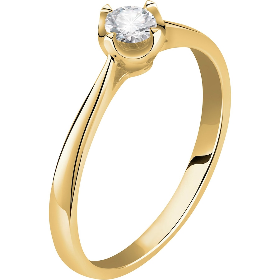 CHRIST Damenring 585er Gelbgold 56 Damen
