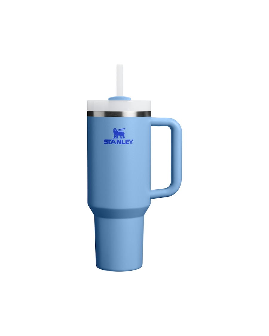 Stanley 1913 Thermobecher - 1,18L THE QUENCHER H2.0 FLOWSTATE TUMBLER Blue Sky Grau