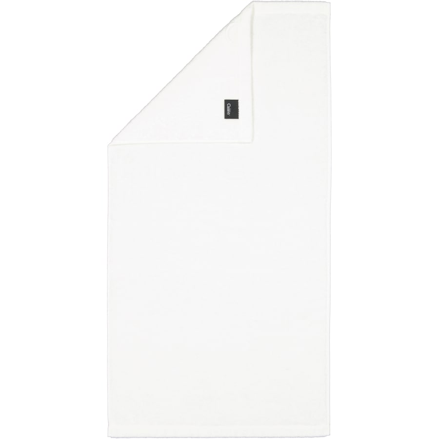 Cawö Handtücher Life Style Uni 7007 weiß - 600 Handtuch 50x100 cm Weiss