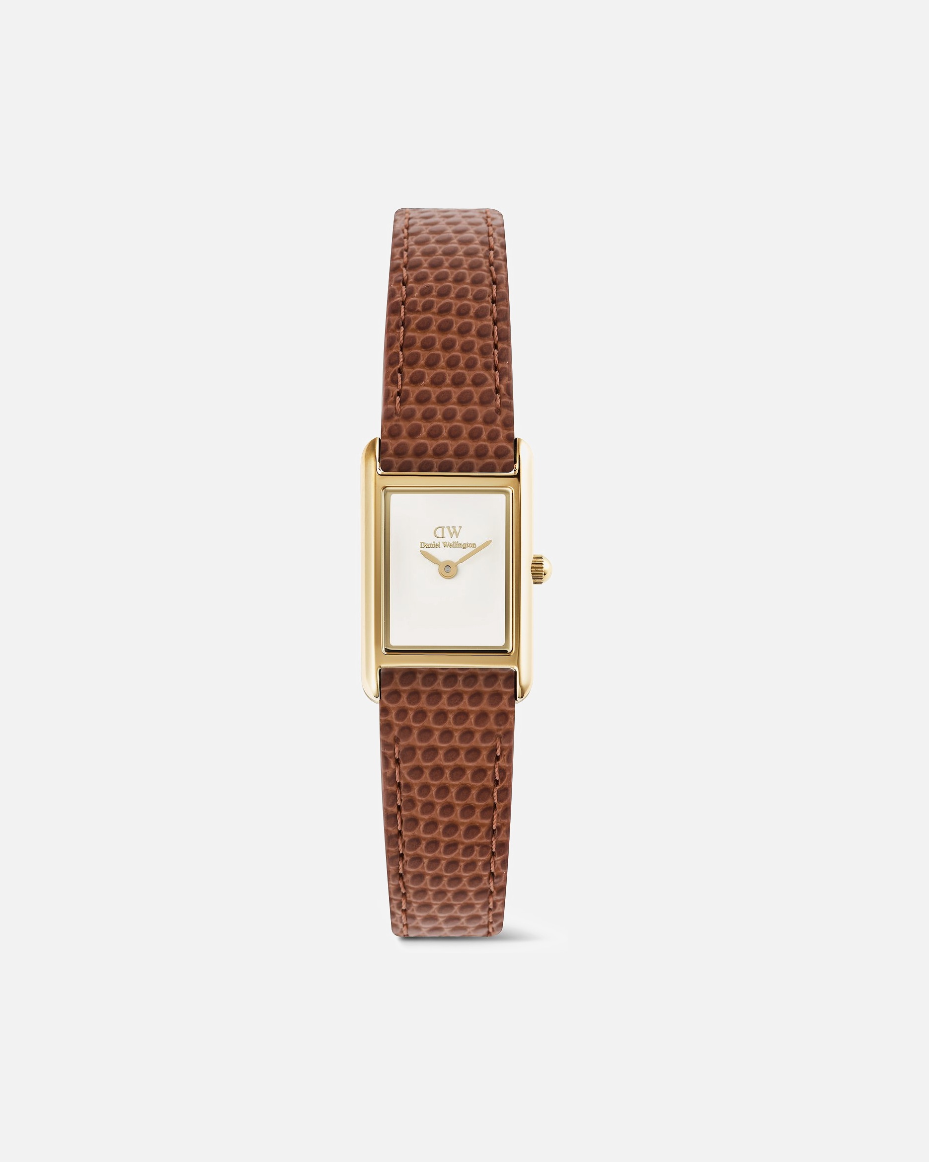 Uhr für Weiblich Daniel Wellington Damenuhr braun, weiß