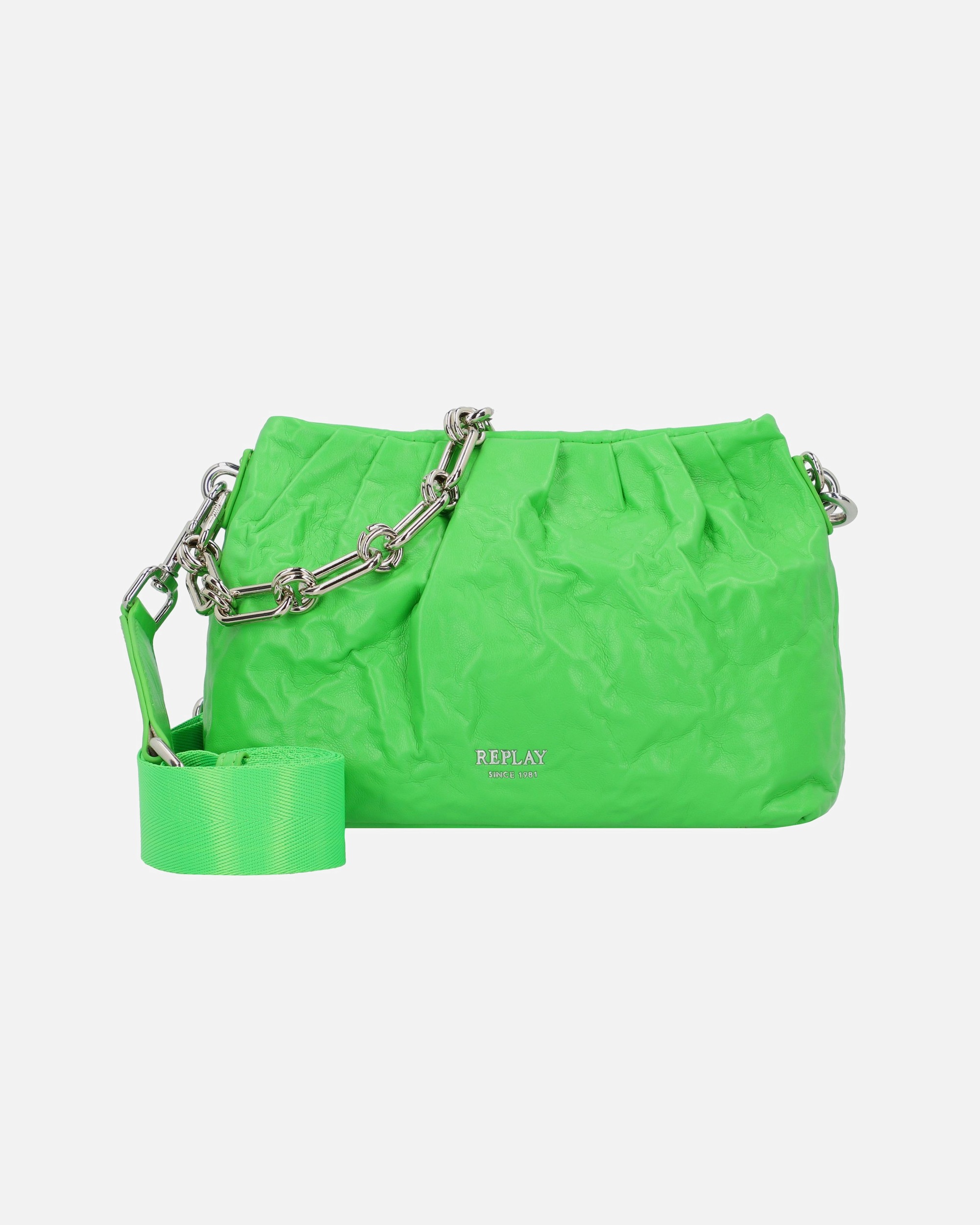 Clutch für Weiblich Replay Schultertasche jasmine green