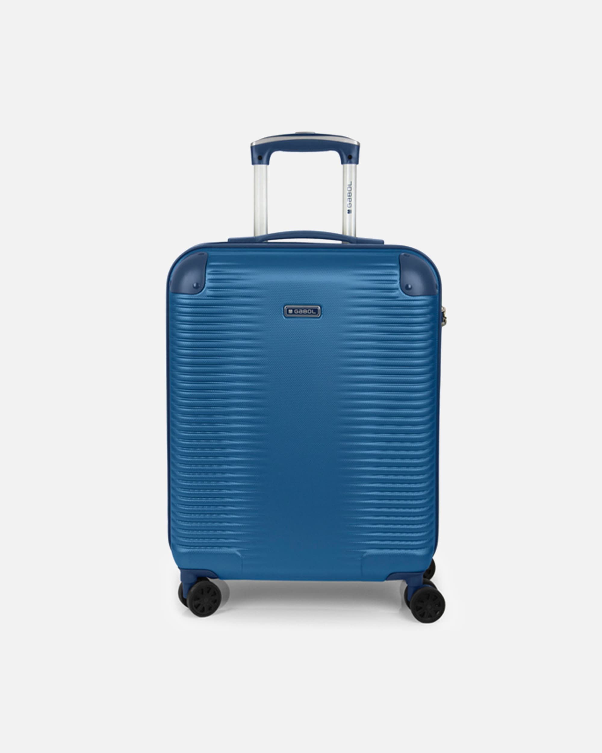 Handgepäckkoffer für Männlich Gabol Balance XP 4 Rollen Kabinentrolley S 55 cm mit Dehnfalte blau
