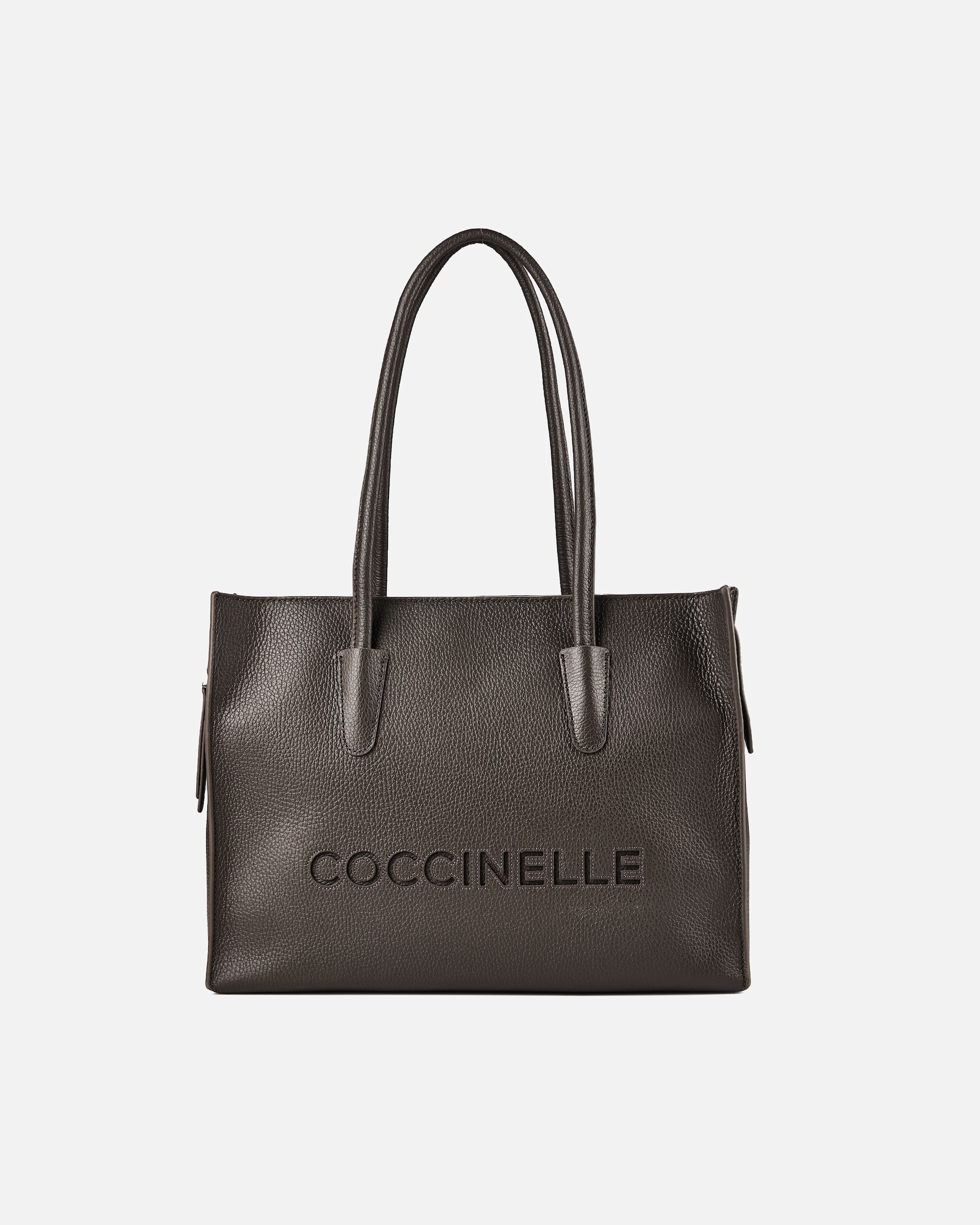Umhängetasche für Weiblich Coccinelle Shopper Coccinellemyrtha26 fango
