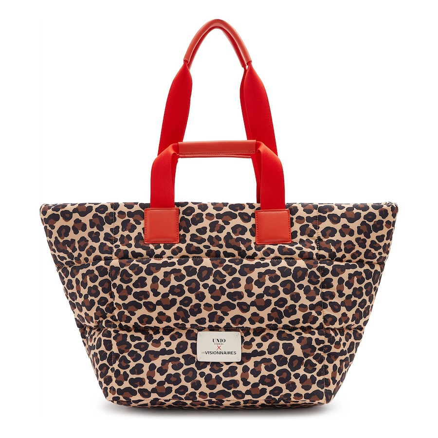 LES VISIONNAIRES Unio Tokio Shopper leo print Braun Damen