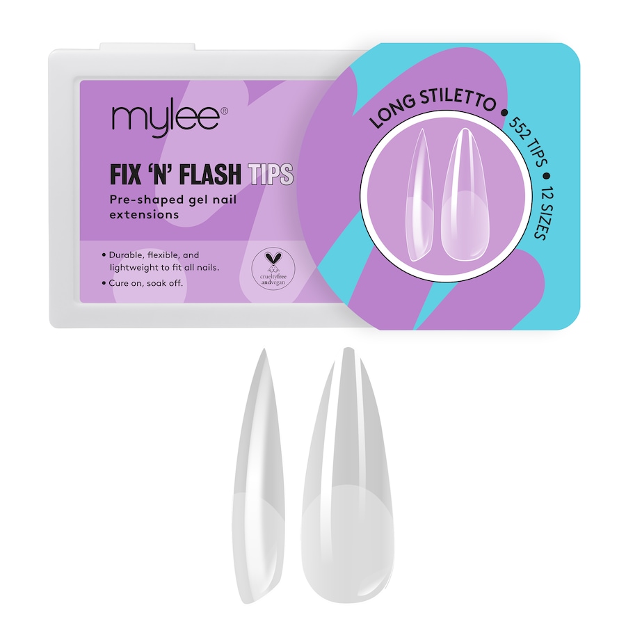 Mylee FIX 'N' FLASH Tips Long Stiletto