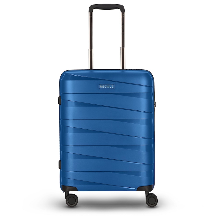 Redolz Essentials 10 CABIN 4 Rollen Kabinentrolley 55 cm blue-metallic 2 Violett Herren