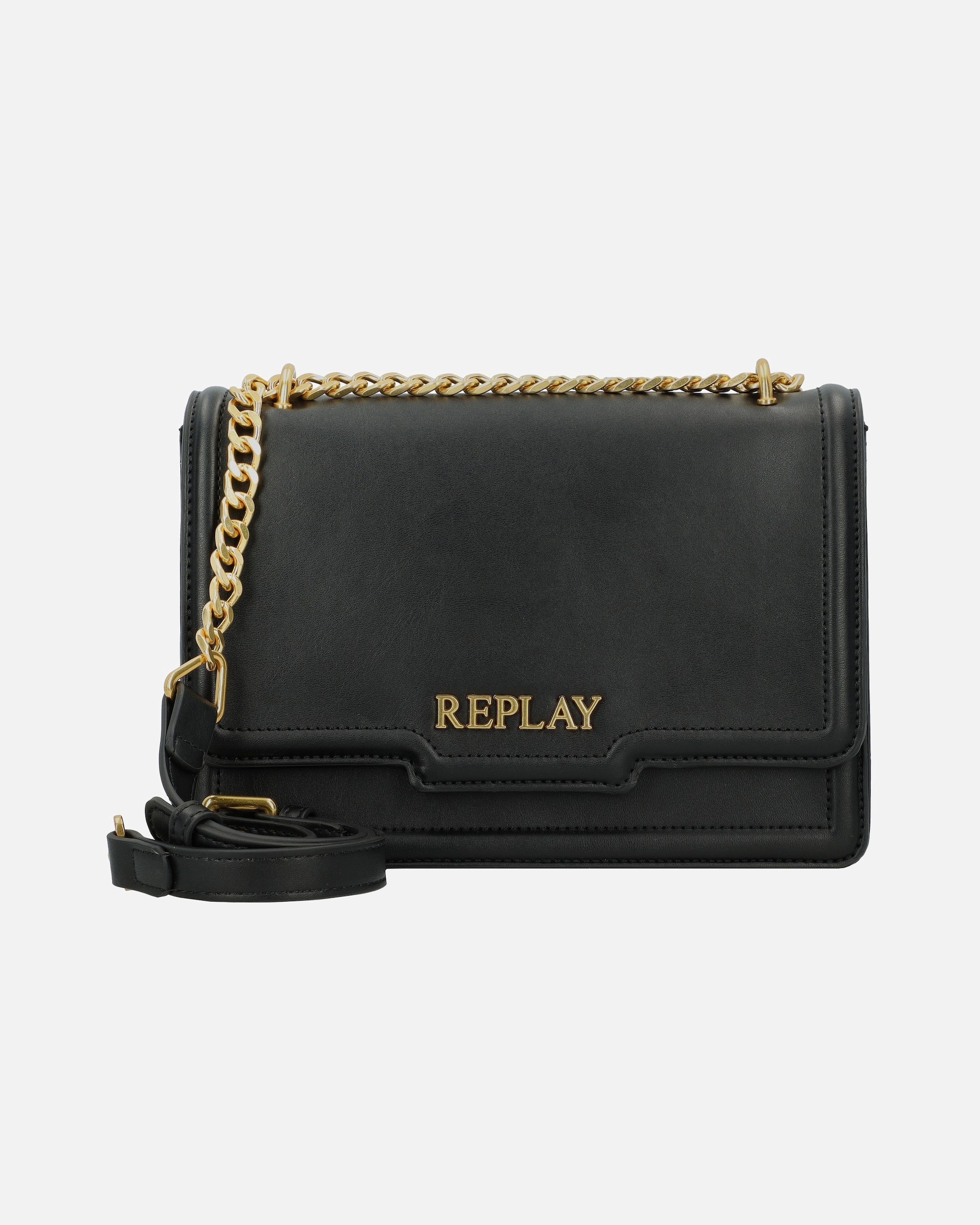 Clutch für Weiblich Replay Umhängetasche black