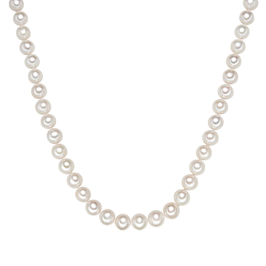 Valero Pearls Halskette aus Sterling Silber in silber mit Süßwasser-Zuchtperle 60 cm Damen