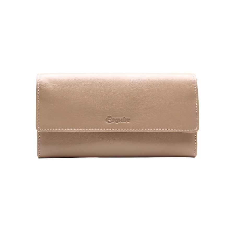 Esquire Geldbörse Peru Taupe Braun Damen