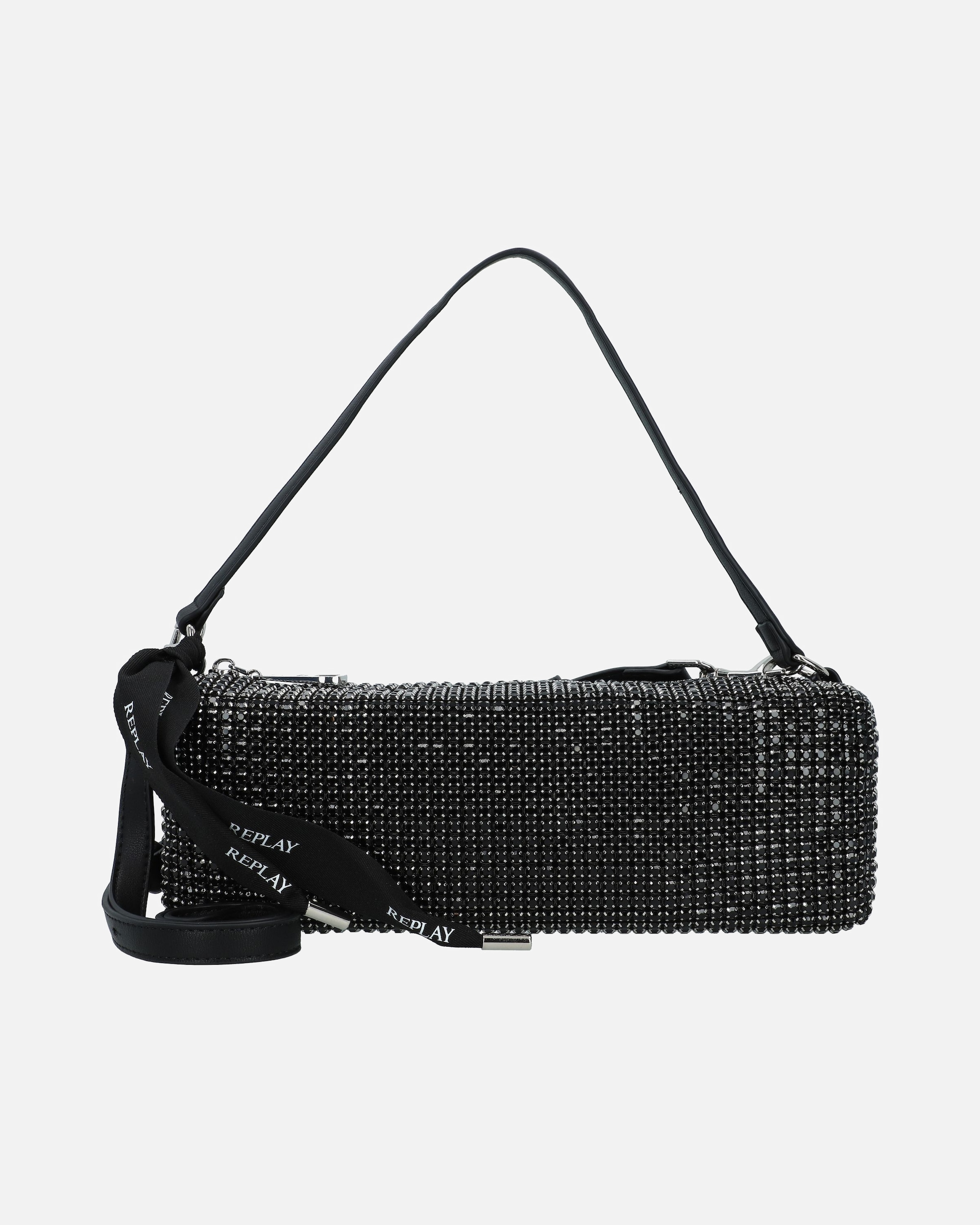 Clutch für Weiblich Replay Schultertasche black