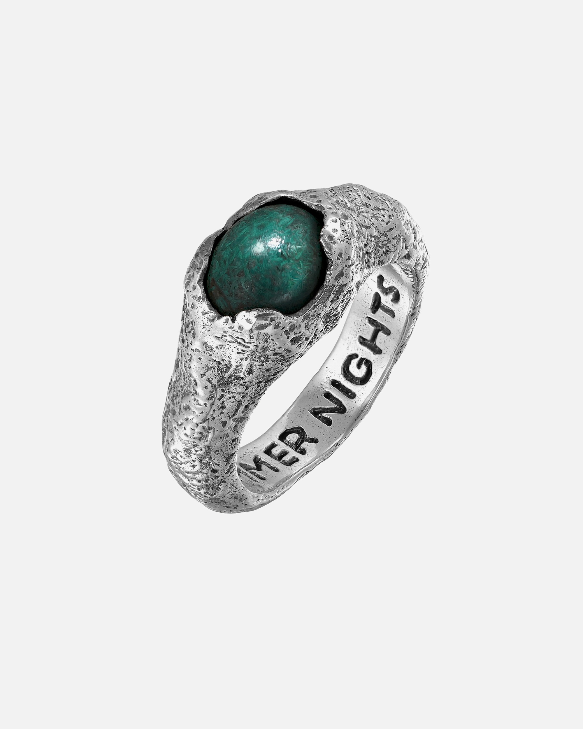 Ring für Männlich Haze & Glory Default Brand Line Chrysokoll-Edelstein Ring 64