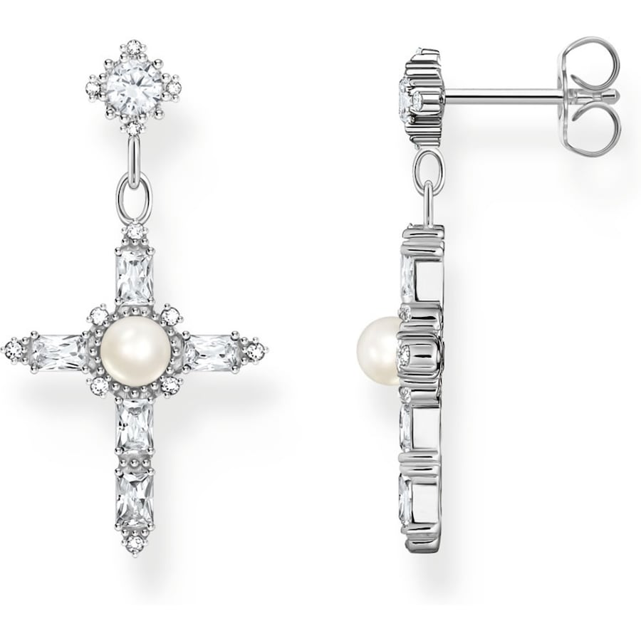 Thomas Sabo Ohrhänger 925er Silber weiß Damen