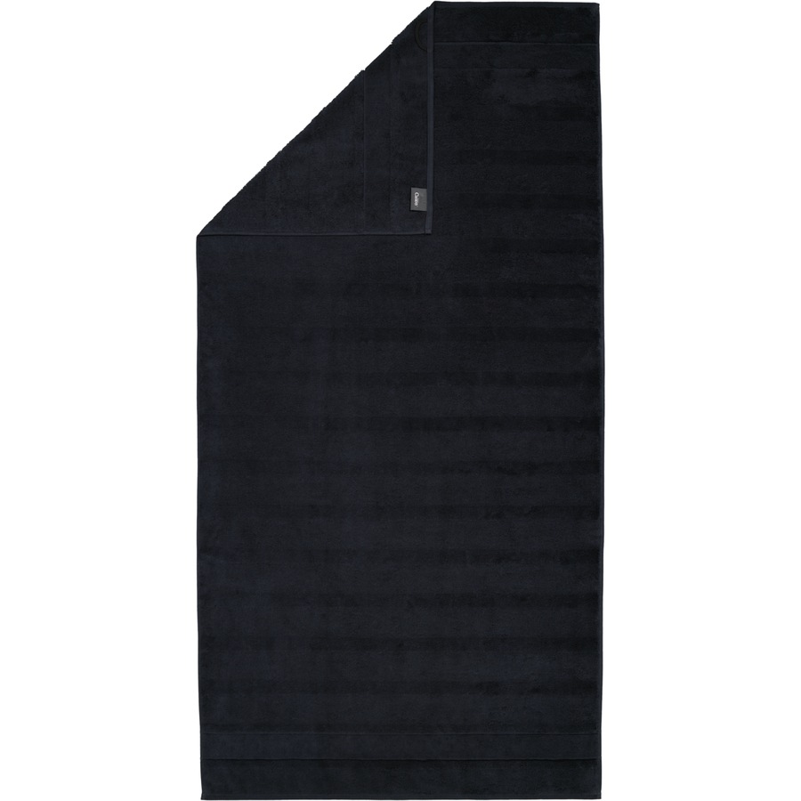 Cawö Handtücher Noblesse2 Uni 1002 schwarz - 906 Duschtuch 80x160 cm