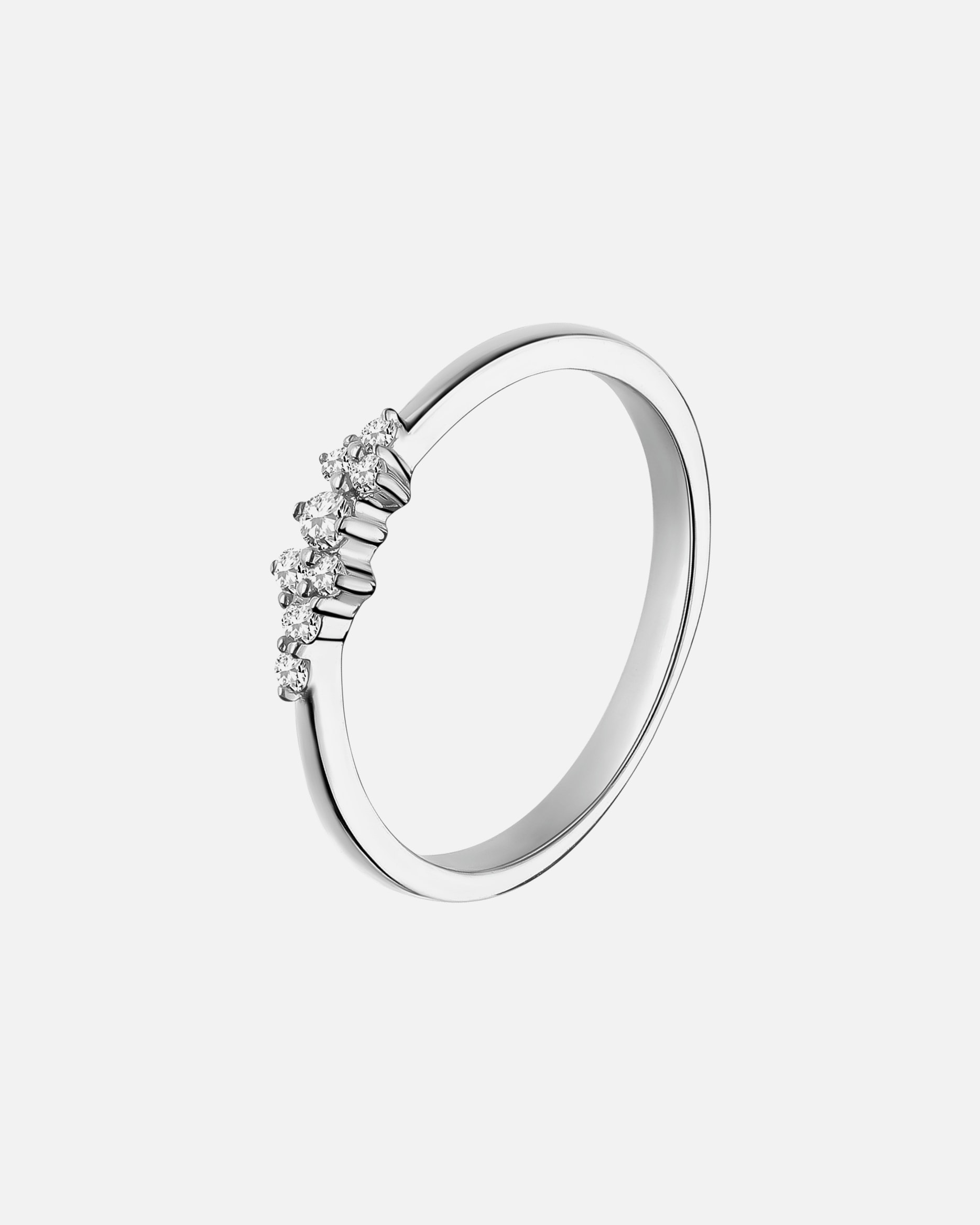 Ring für Weiblich Lucardi Ring 925 Silber Silber - 55mm