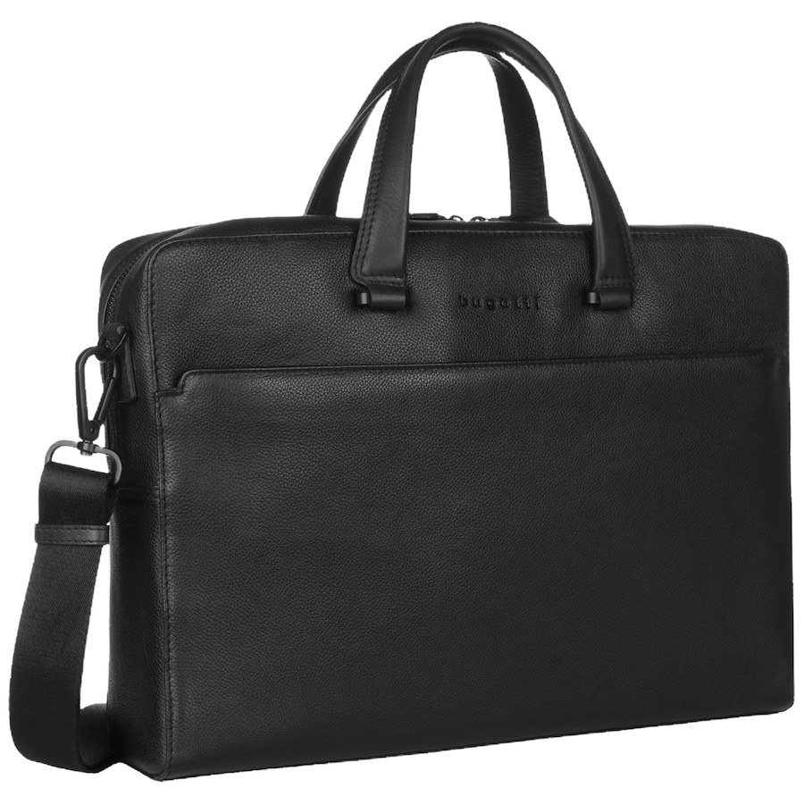 Bugatti Aktentasche Black Briefcase Schwarz Herren