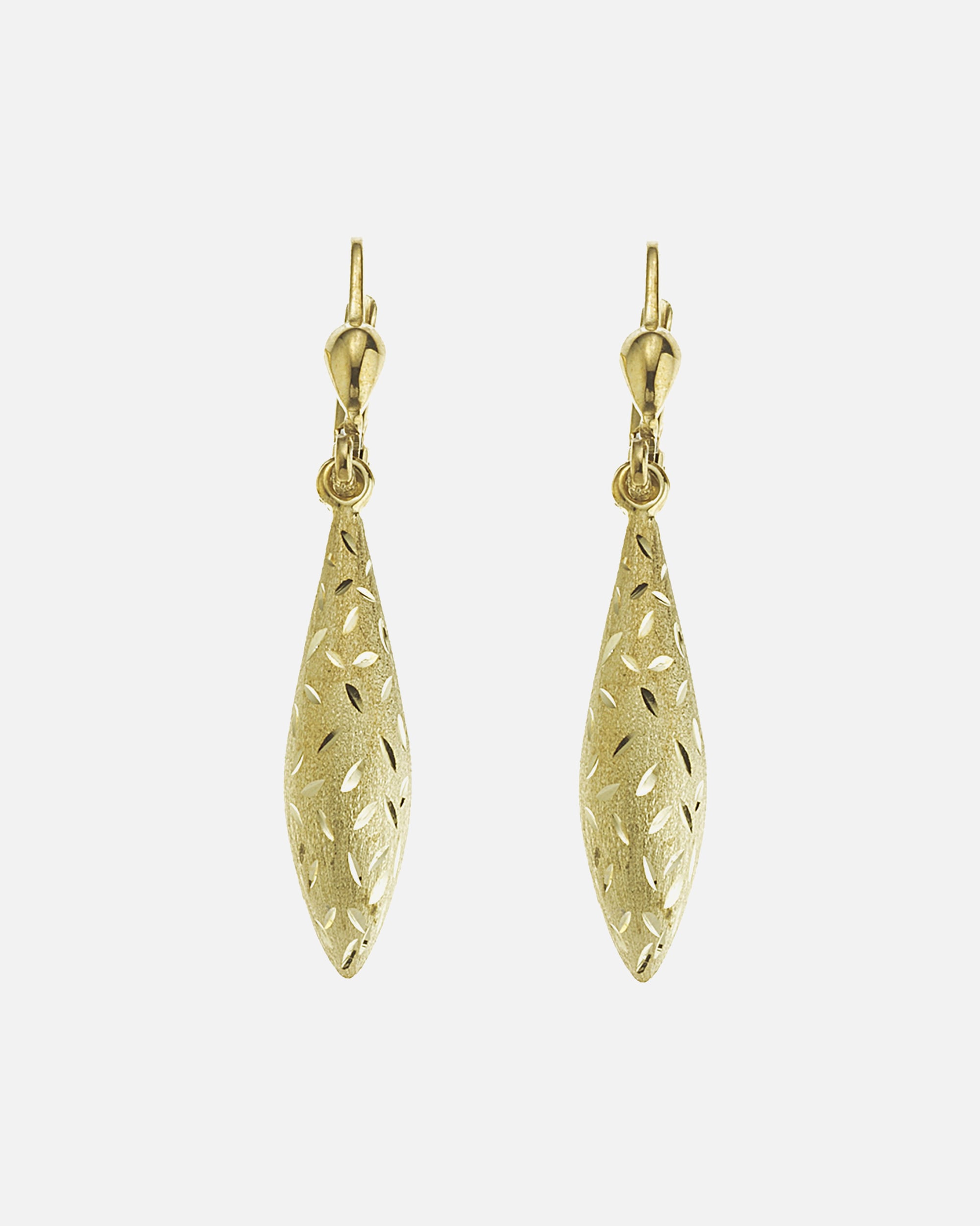 Ohrringe für Weiblich Fascination by Ellen K. Ohrhänger 585/- Gold gelb vergoldet