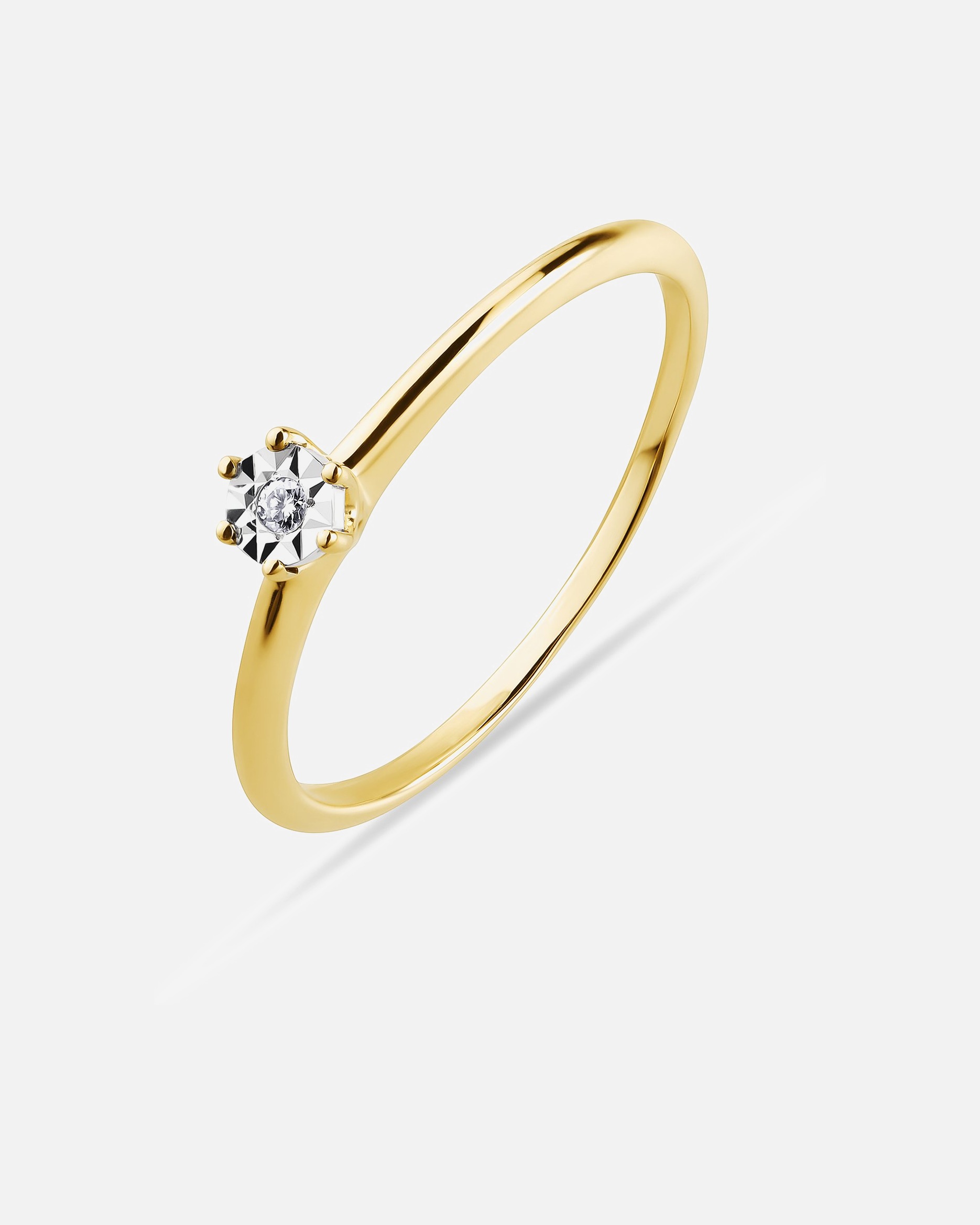 Ring für Weiblich CHRIST Damenring 375er Gelbgold 56