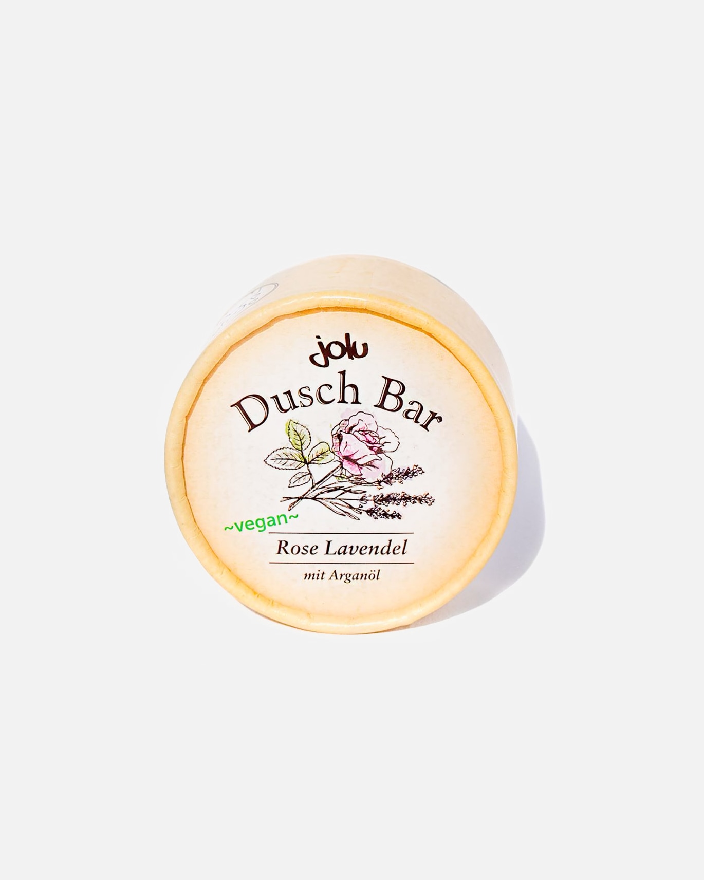 Duschgel für Unisex jolu Naturkosmetik Dusch Bar - Rose-Lavendel 100 g