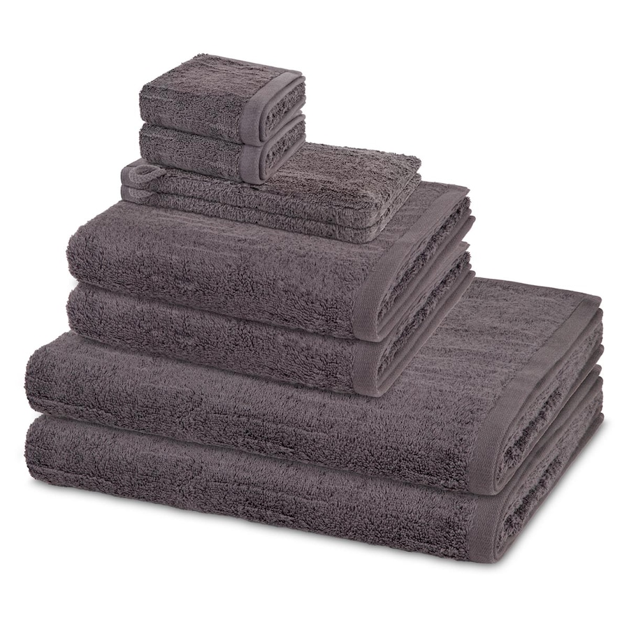 ROSS Handtuch-Set Premium (8-teilig) Schiefer Grau