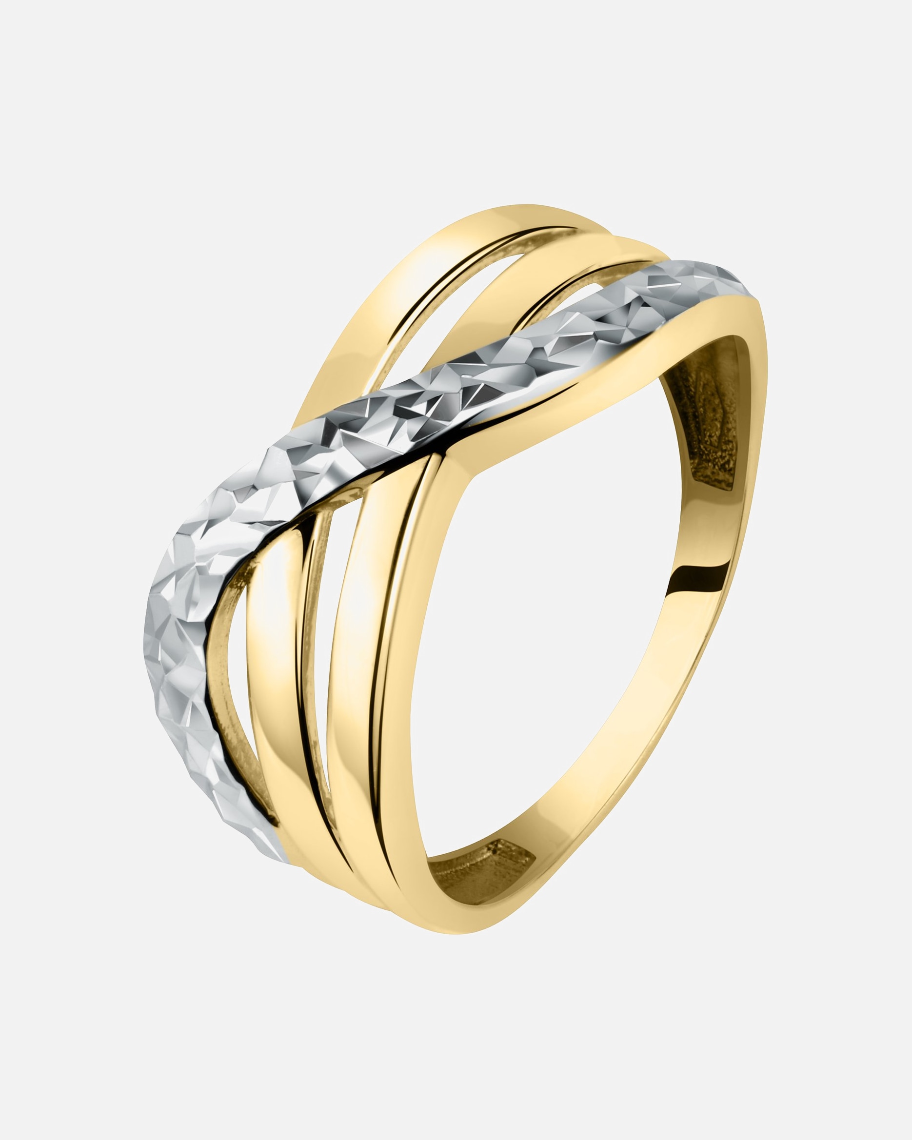 Ring für Weiblich CHRIST Damenring 585er Gelbgold, 585er Weißgold 50