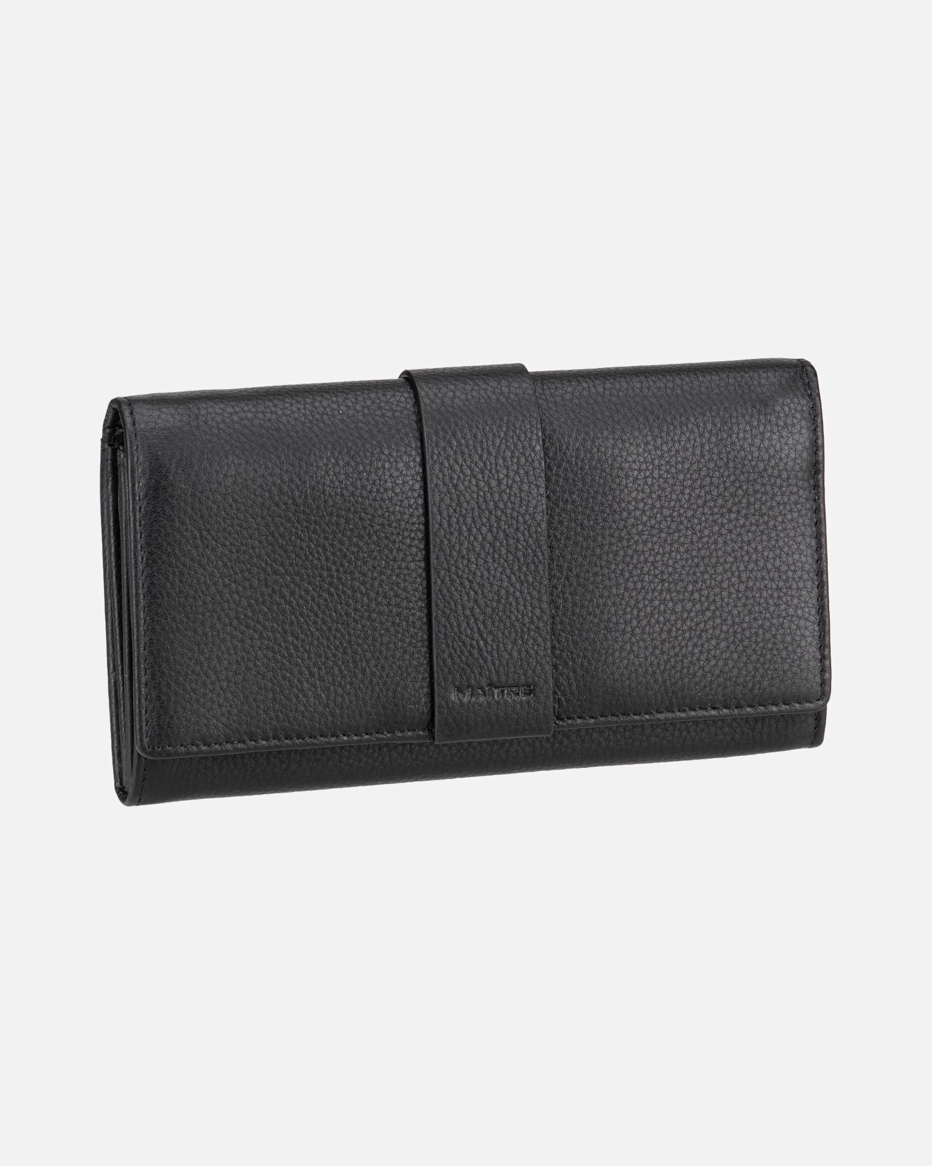 Portemonnaie für Weiblich Maître Geldbörse Kirschroth Diedburg Purse LH14 Black