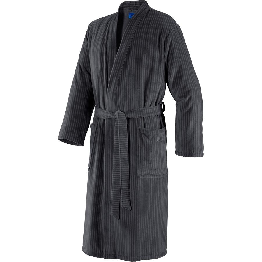 JOOP! Kimono Graphit Größe 46/48, Länge 125 cm Weiss Herren