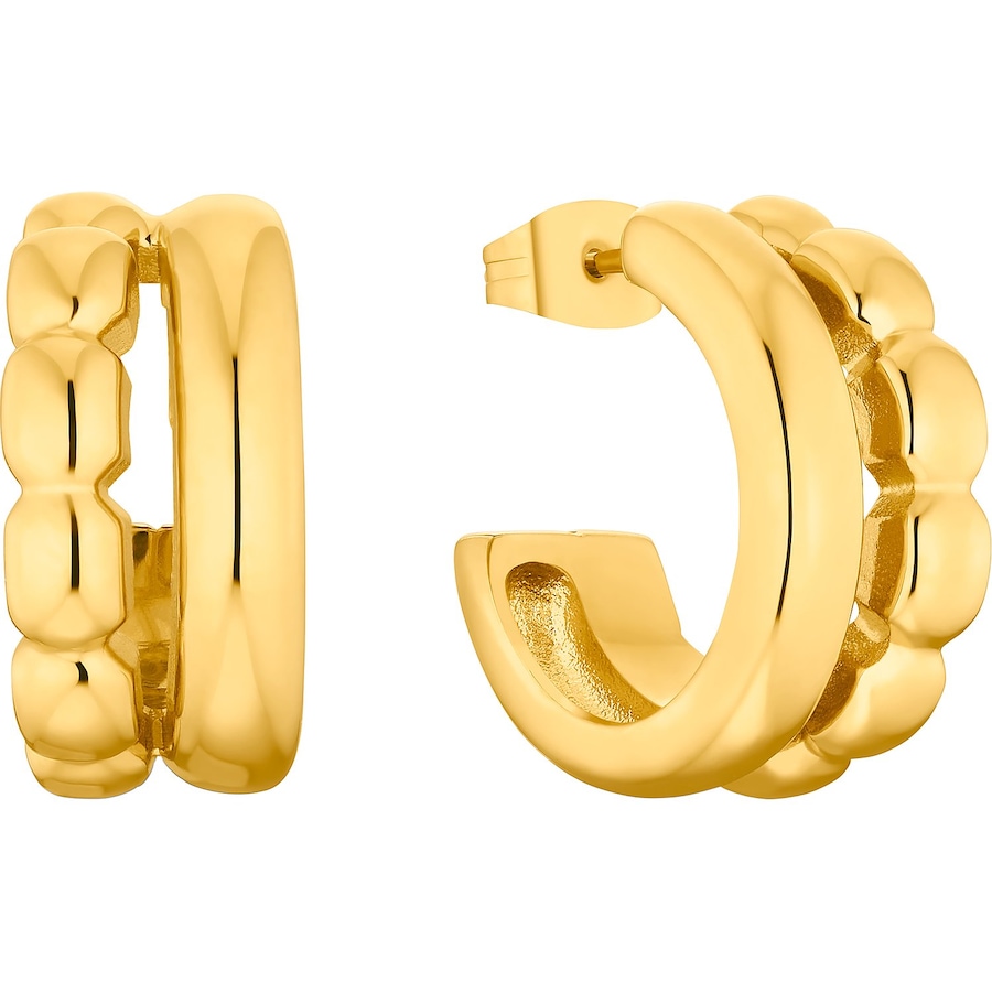 JOOP! Creolen Edelstahl One Size Damen