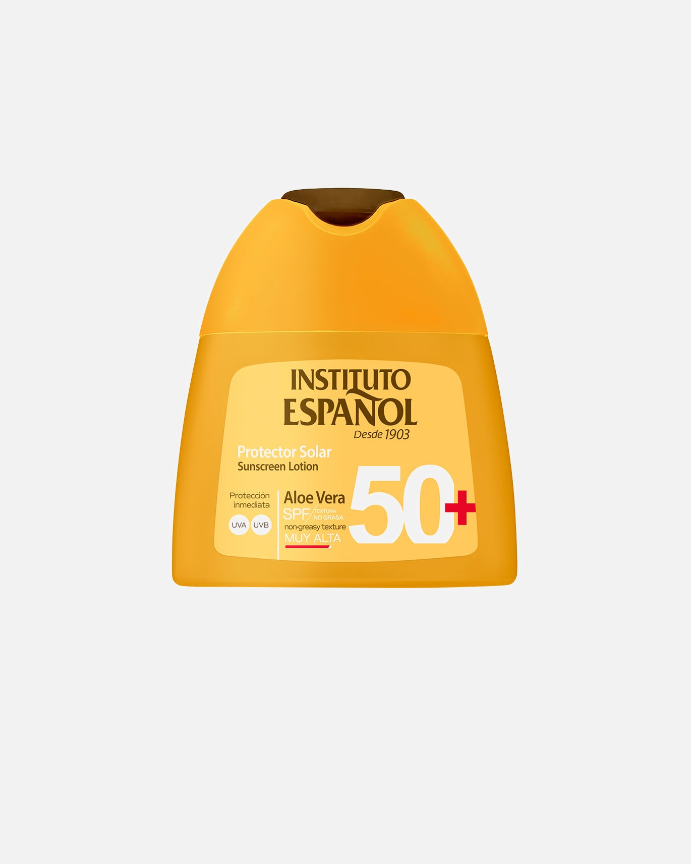 Sonnencreme für Unisex Instituto Español Aloe Vera Sonnenschutzlotion LSF 50+ 100 ml