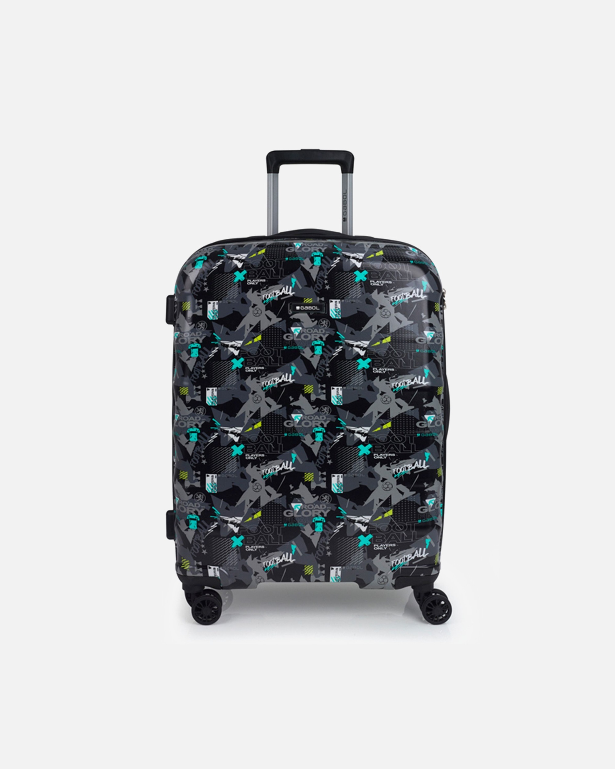 Trolley für Männlich Gabol Score 4 Rollen Trolley M 66 cm negro