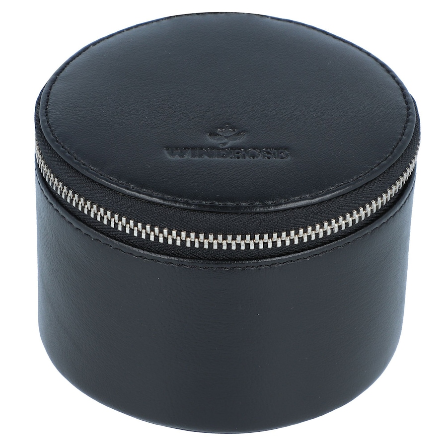 Windrose Nappa Schmuckkasten 10.5cm x 7.5cm Schwarz Damen