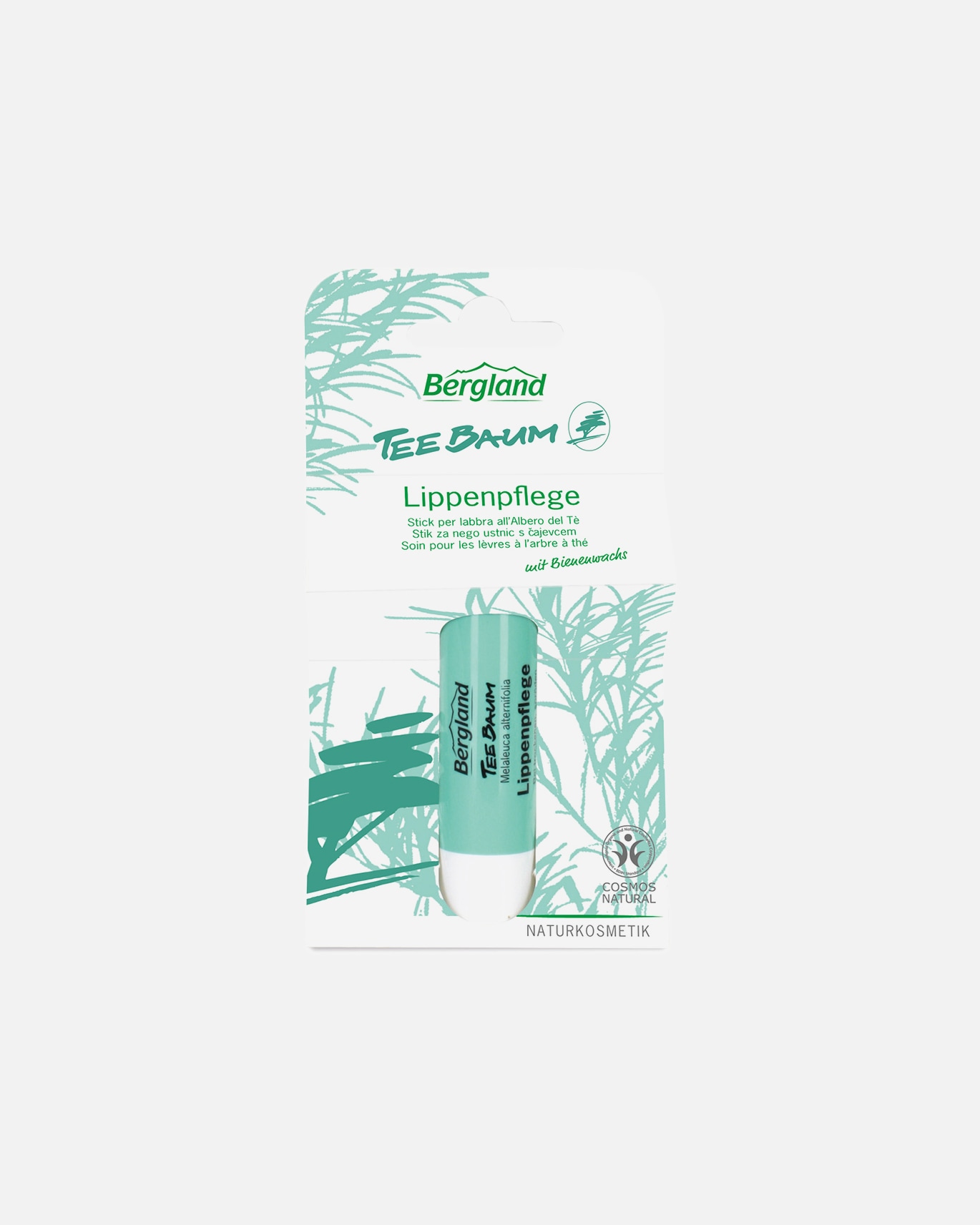 Lippenbalsam für Unisex Bergland Teebaum Lippenpflege-Stift 4,8 g