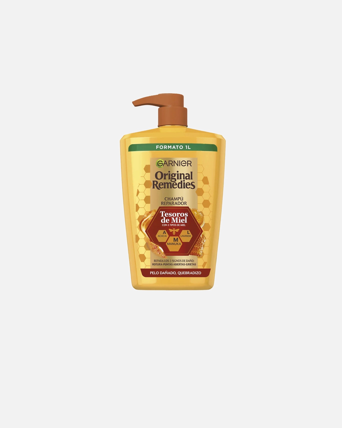 Shampoo für Unisex Garnier ORIGINAL REMEDIES Honigschätze Shampoo 1000 ml