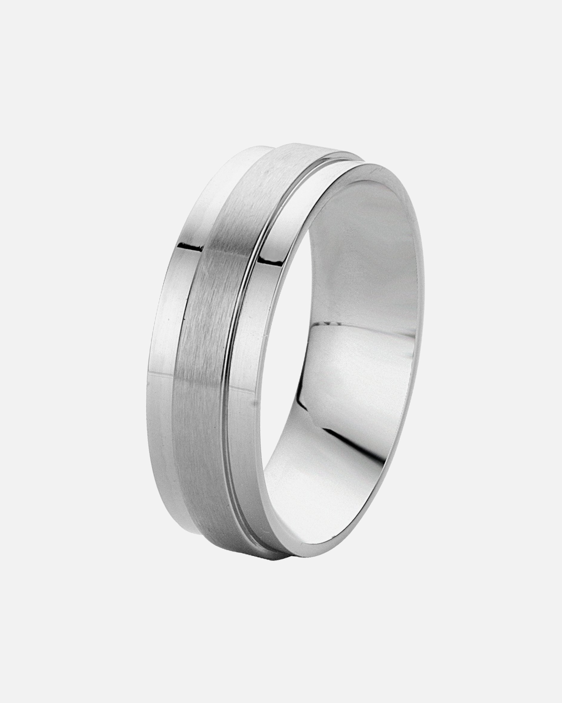 Ring für Männlich Lucardi Ringe Stahl - silbern 66mm