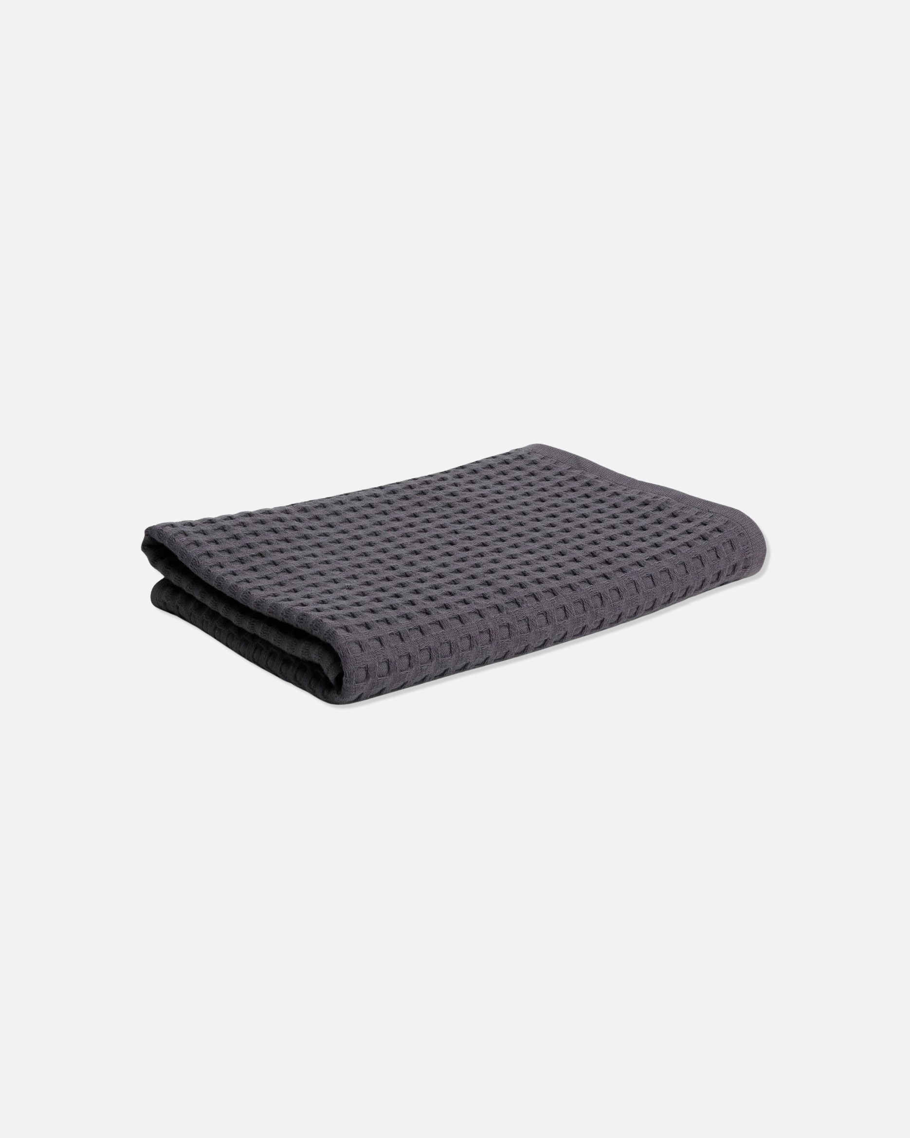 Handtuch für Unisex Möve Duschtuch Piquée graphite