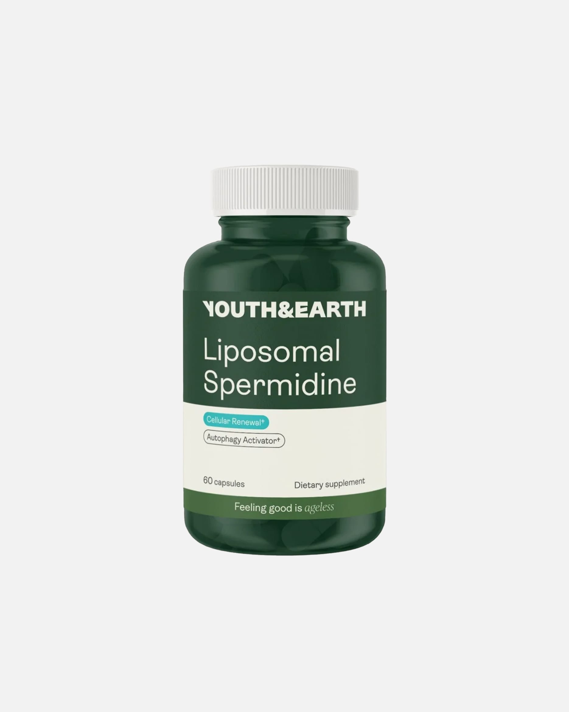 Nahrungsergänzungsmittel für Unisex Youth&Earth Default Brand Line SPERMIDIN – natürliches Polyamin in Kapselform 60 Kapseln