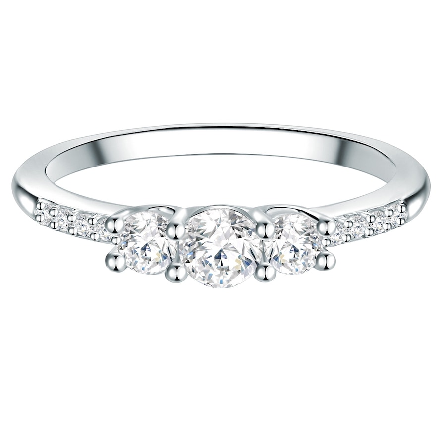 Trilani Ring aus Sterling Silber in silber mit Zirkonia 50 Damen