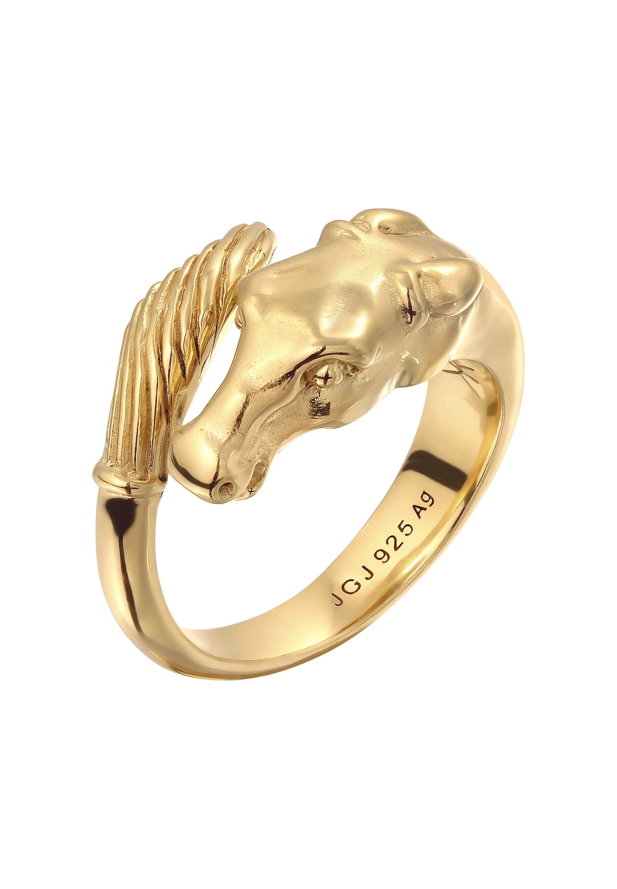 KUZZOI Wickelring Pferd 925 Sterling Silber 62 Herren