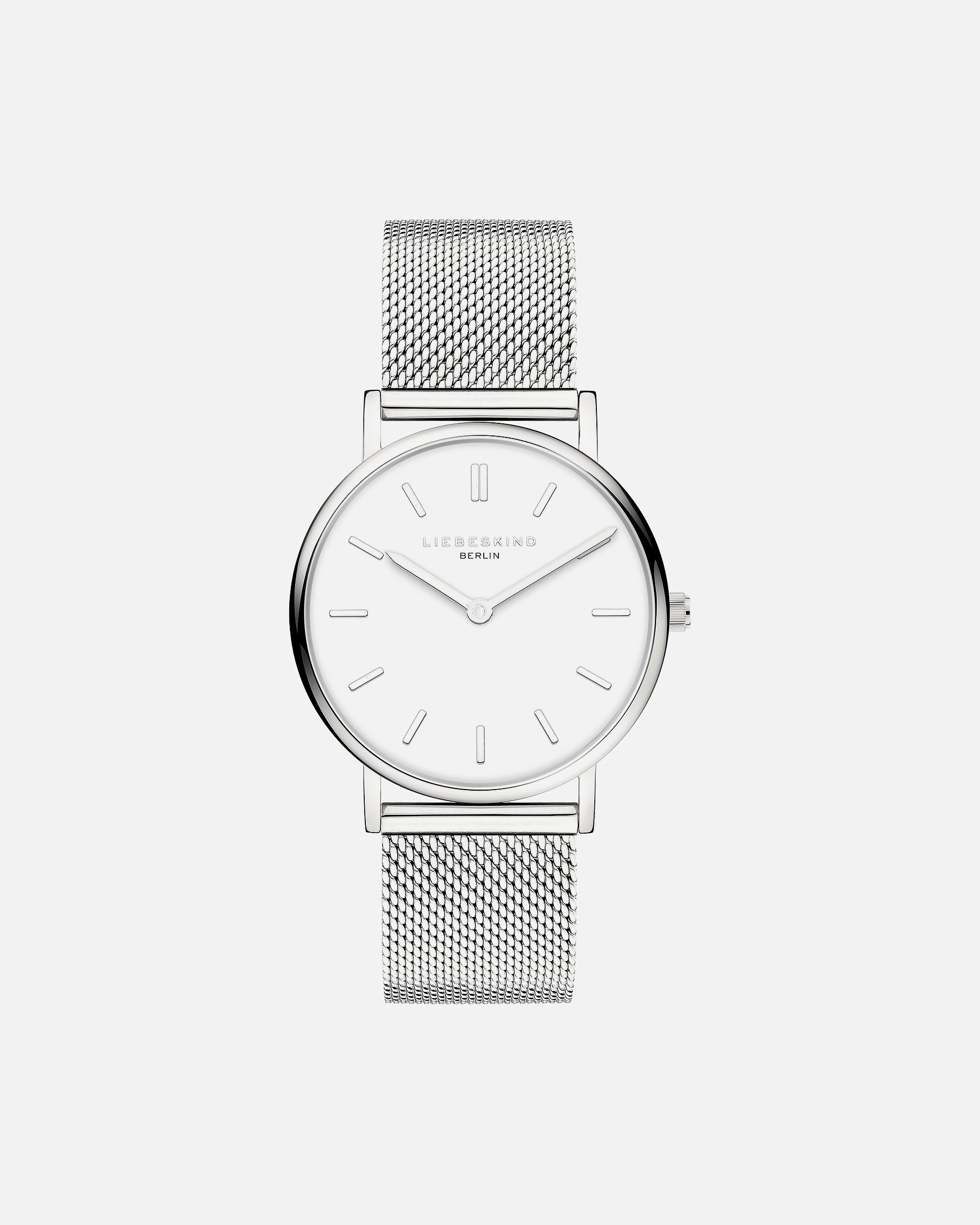 Uhr für Weiblich Liebeskind Damenuhr Edelstahl silber