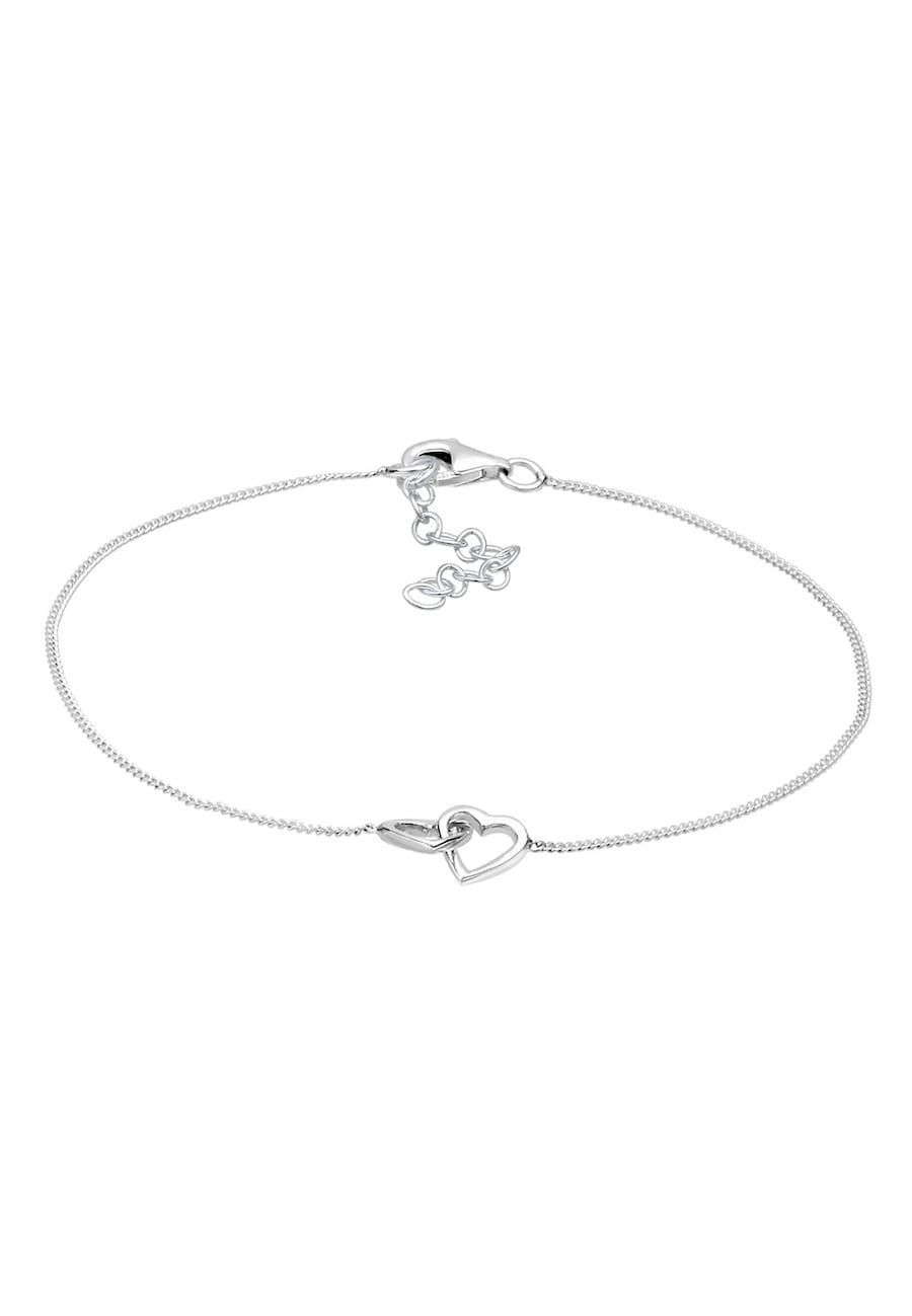 Elli Herz Heart Verschlungen 925 Sterling Silber 19 Damen
