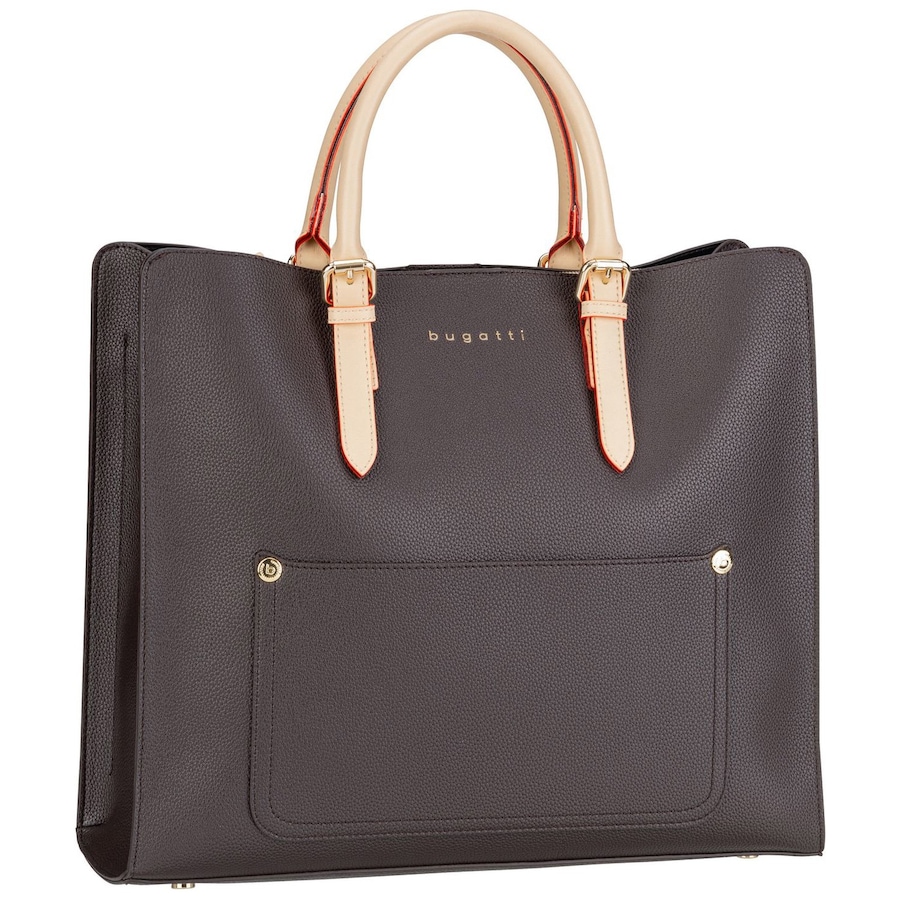 Bugatti Handtasche Ella Top Handle L Dunkelbraun Braun Damen