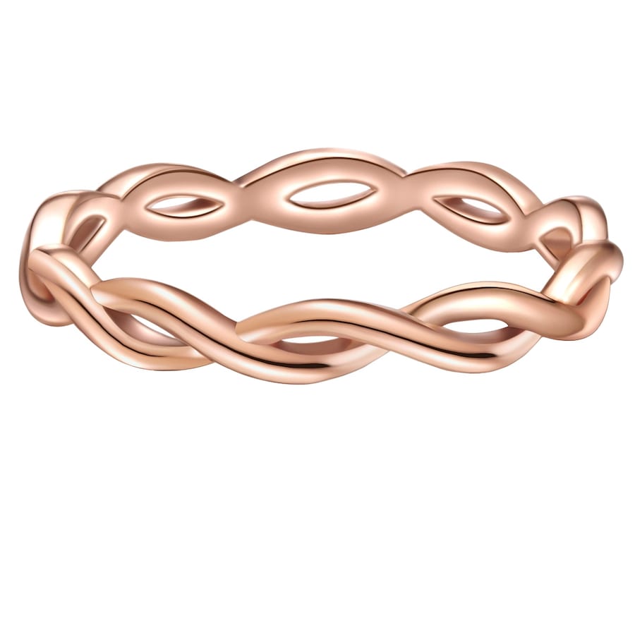 Glanzstücke München Ring Sterling Silber in Roségold 54 Damen