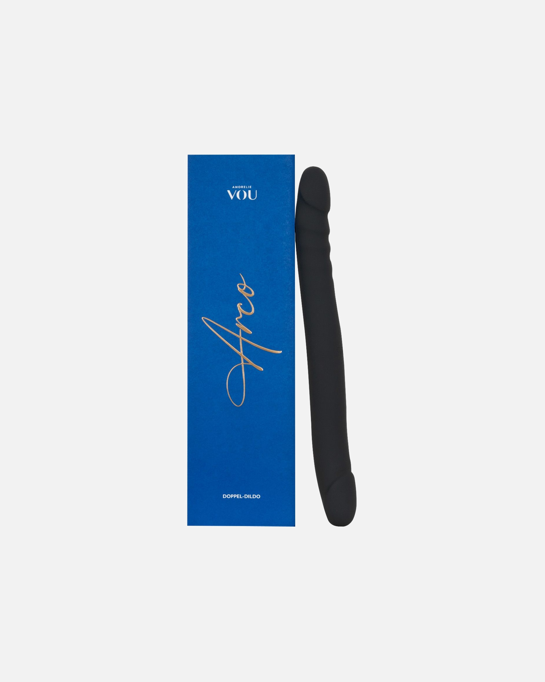 Vibrator (USB) für Unisex Amorelie Arco Doppeldildo 1 Stück