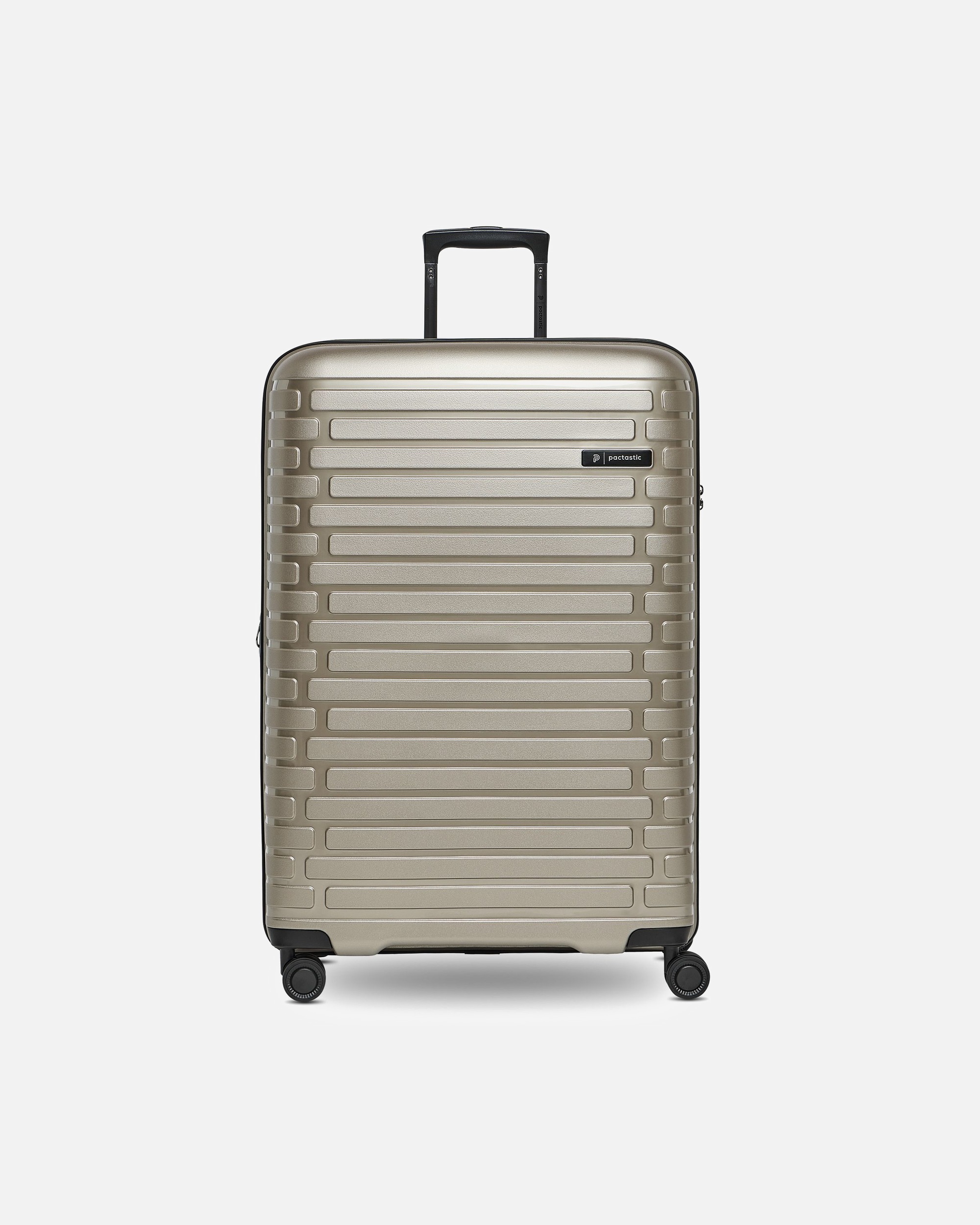 Trolley für Männlich Pactastic Collection 04 THE LARGE + 4 Rollen Trolley L 75 cm mit Dehnfalte champaign-metallic