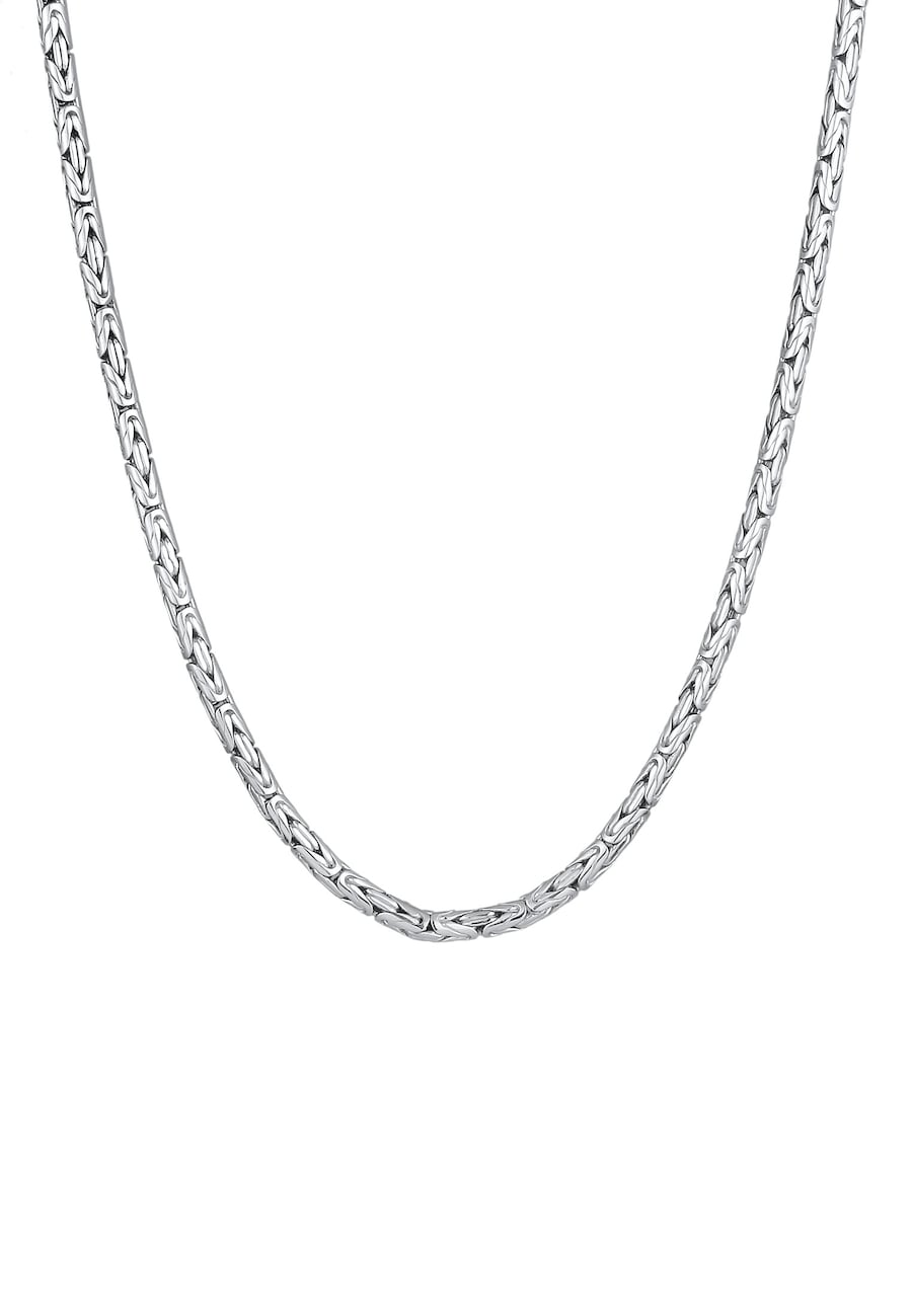 KUZZOI Herren Königskette Oxidiert 925 Sterling Silber 60
