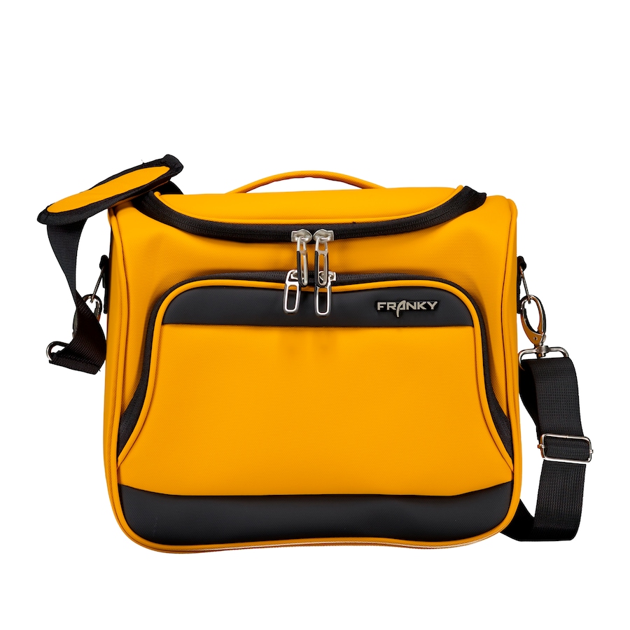 Franky Kosmetikkoffer T27 Dark Yellow Black Damen