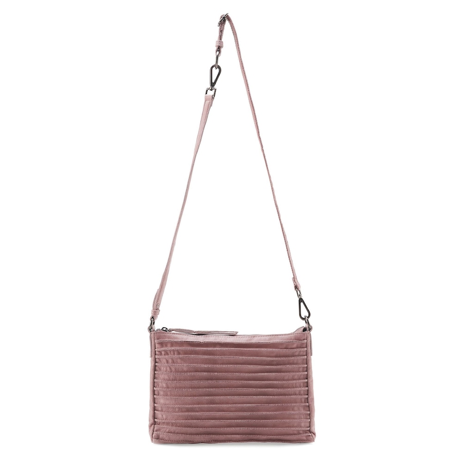 FREDsBRUDER Riffel Schultertasche powder rose Silber Damen