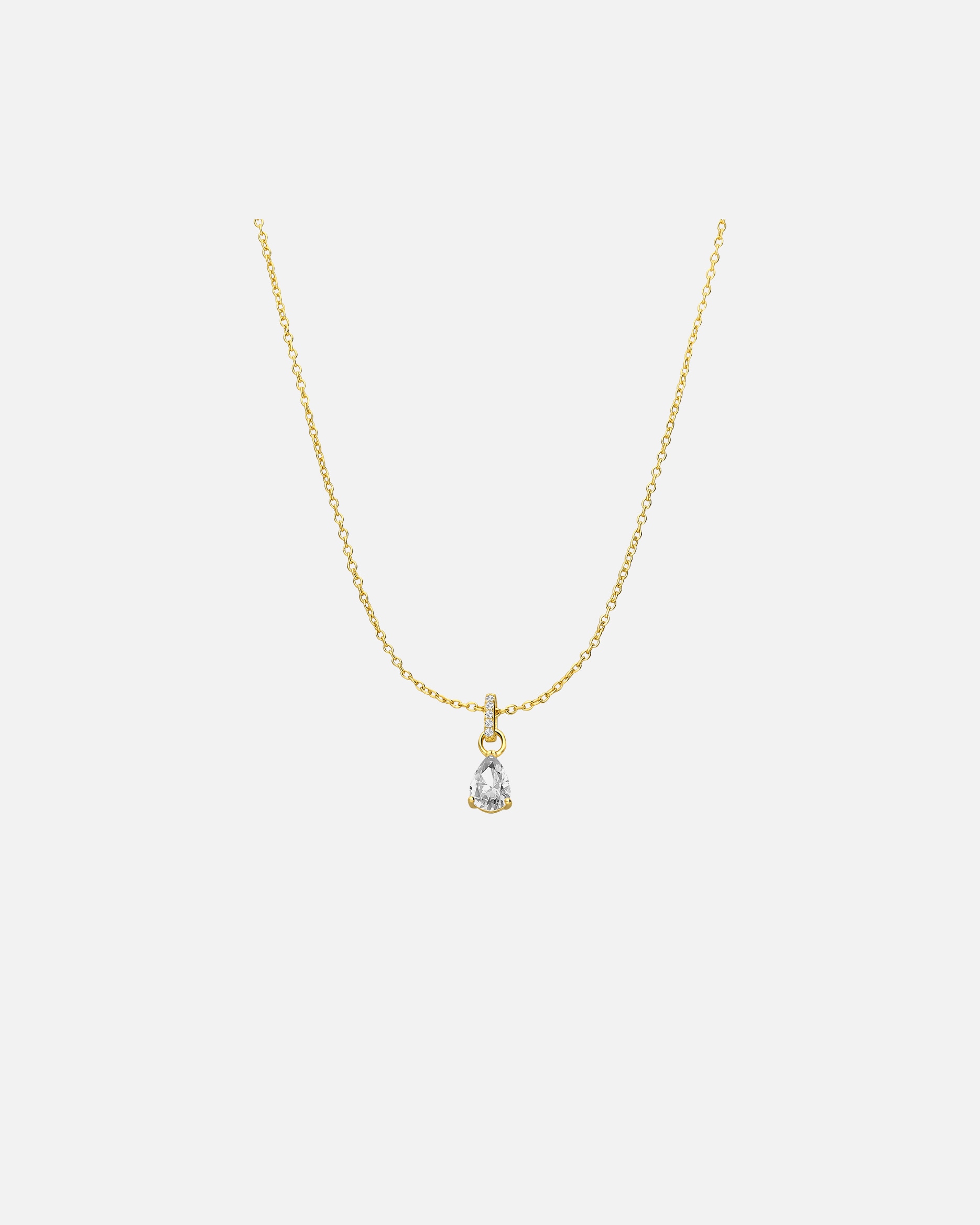 Halskette für Weiblich Lucardi Halskette 925 Silber Gold - 48.0