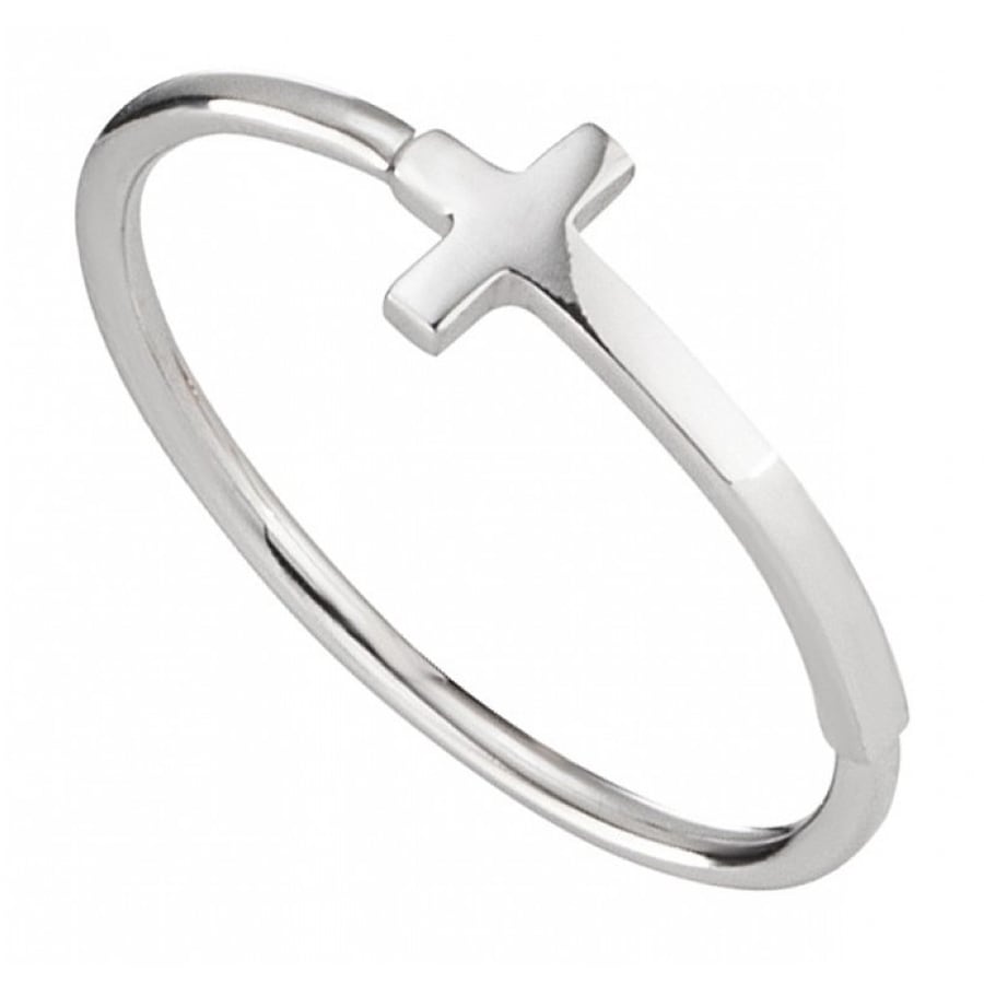 caï Ring 925/- Sterling Silber ohne 054 (17,2) Weiss Damen